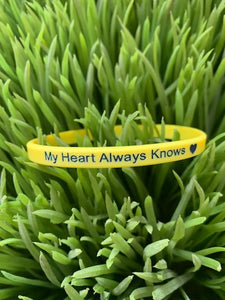 My Heart Always Knows children's book and inspiration bracelet